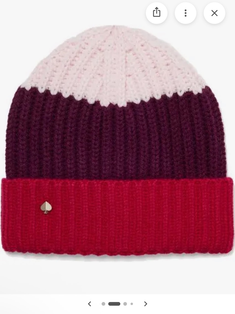 Kate spade beanie NWT